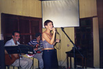 Lia Cordoni acompanhada por Celsinho Pacheco e Marquinhos Santos - Bar Valentino (Londrina-PR incio de 1999)